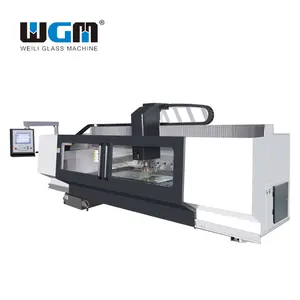 Weili Automatic Horzontial CNC Glass Engraving Machine CNC Glass Working Center