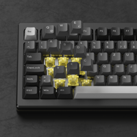 Tastiera Meccanica AKKO MOD 007B HE FR per Gamer, Layout Francese, Wireless con Switch a Effetto Hall, ISO