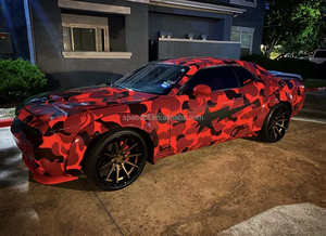Vinilo Adhesivo para Envolver Automóviles con Estampado de Moda, Vinilo Adhesivo para Envolver Automóviles con Diseño de Camuflaje <span class=keywords><strong>Bape</strong></span> - Product Image 2