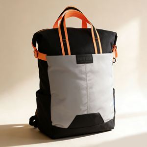 Sac à dos de sport et de fitness en jean respirant avec poignée ergonomique, grande capacité, doublure en polyester, pour ordinateur portable 16 pouces, idéal pour les trajets quotidiens - Product Image 1