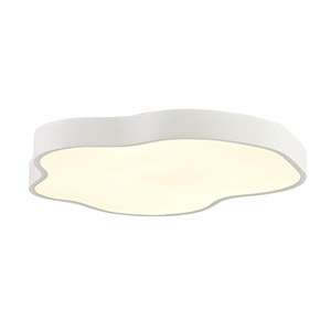 Plafonnier LED moderne et simple QiaoSheng, forme nuage crème, pour chambre et bureau, 5-10 m² - Product Image 5