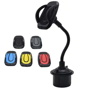 Estendido universal goose neck car acessórios copa do smart phone mount suporte para carro suporte de copo titular de telefone celular no carro