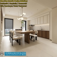 George - Rendu 3D - Design d'intérieur - Planification d'espace - Conception de meubles sur mesure - Solutions de conception de meubles pour les projets commerciaux et résidentiels