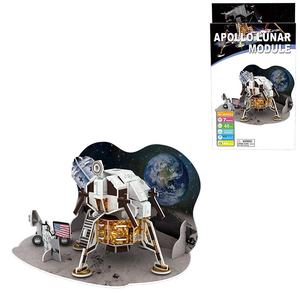 Venta directa de fábrica de rompecabezas espacial rompecabezas Saturno V curiosidad Rover Apollo módulo <span class=keywords><strong>Lunar</strong></span> de la Voyager. - Product Image 2