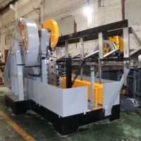 Machine à rouler les fils à froid semi-automatique pour boulons en acier inoxydable, 40-50 pièces/min, haute productivité, durable, pour la métallurgie des métaux
