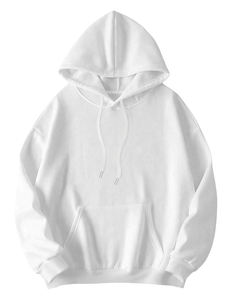 Sweat-shirt à capuche décontracté pour homme - Coupe classique, manches longues, avec poche avant, streetwear essentiel, construction durable - Product Image 3