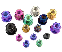 Sekrup Titanium Torx Pan Head Metrik Inci Kelas TC2/TC4 Warna Anodized ISO14583 Kustom OEM Sepeda Motor Dirgantara