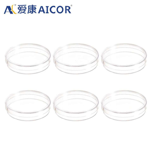 Célula de placa de Petri estéril de plástico redonda transparente desechable de 55mm y 5,5 cm al por mayor para cultivo de tejidos y <span class=keywords><strong>Laba</strong></span> biomédico - Product Image 3