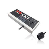 Controlador de Juego Retro Clásico con Joystick, Mini Gamepad con Cable de 8 bits para Consola Nintendo Entertainment System Famicom FC NES
