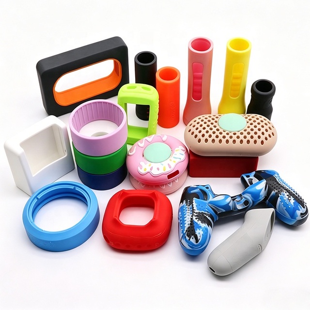 OEM ODM Custom Shockproof Drop Proof Silicone Protective Case Soft Eco Friendly Anti Dust Durable Thick Colorful Silicon Cover