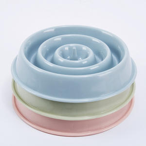 Bol de nourriture lente <span class=keywords><strong>anti</strong></span>-étouffement durable en forme de <span class=keywords><strong>goutte</strong></span> <span class=keywords><strong>d</strong></span>'<span class=keywords><strong>eau</strong></span> pour animaux de compagnie - Product Image 5