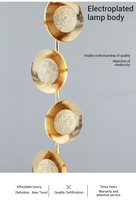 Lampadaires Art Design minimaliste chambre intelligente boule or chevet salon décor Led coin debout moderne lampadaires