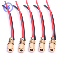 6mm Mini Dot Red 650nm 5mW 3-5V Laser Diode Laser Module