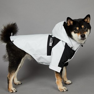 Veste d'hiver de marque américaine tendance Grands chiens Motif solide Coupe-vent Imperméable Eco-friendly Pure White Modern <span class=keywords><strong>North</strong></span> Polyester - Product Image 2