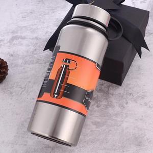 Stainless Steel Vacuum <b>Bottle</b> Double Wall Large Mouth <b>Travel</b> Thermos Portable Water <b>Bottle</b> With Gift Box - Product Image 4
