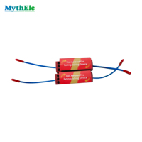 Extincteur automatique à aérosol MythEle 10-40g OME pour rail DIN, pour la protection incendie des panneaux électriques et des armoires de distribution.