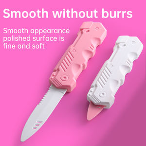 Tik Tok sıcak satış fabrika doğrudan satış dekompresyon oyuncak roman renkli bahar genişleme bıçak çocuklar için 3 + - Product Image 4