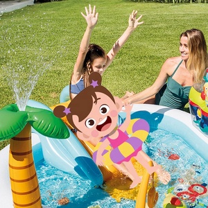 Centro de Juegos Acuáticos Inflable <span class=keywords><strong>Intex</strong></span> 57162 FISHING FUN, 2.18m X 1.88m X 99cm, Tobogán Acuático Inflable - Product Image 2