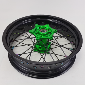 <span class=keywords><strong>KX</strong></span> KXF <span class=keywords><strong>Supermotard</strong></span> Wheel 17 Juegos de ruedas de alto rendimiento con ajuste de cubo kx125/250 kxf250/<span class=keywords><strong>450</strong></span> - Product Image 5