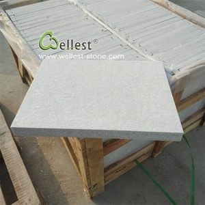 Flamed Snow White Quartzite Đối Phó, Đá Trắng Tự Nhiên Đối Phó Với Hồ Bơi - Product Image 1