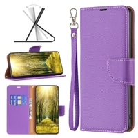 Étui portefeuille en cuir grain litchi rétro avec support pour iPhone 17 Air 16 15 Pro Max 14 Plus 13 12 Mini 11 X XS Max XR 8 7 6