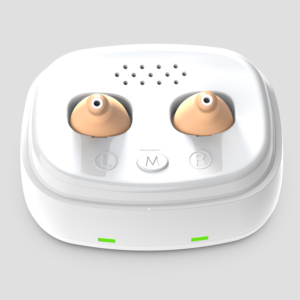 Amplificador <span class=keywords><strong>Mini</strong></span> Recarregável Invisível Aparelhos Auditivos Intra-auriculares com Som Digital de 2 Canais Armazenamento de Energia Portátil Projetado para Surdos - Product Image 2