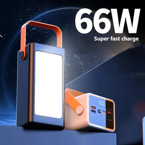Sạc Dự Phòng Nhà Máy 120000MAh 90000MAh 70000MAh 50000MAh 30000MAh Sạc Dự Phòng Chất Lượng Cao Tích Hợp Dây Đeo Có Đèn LED - Product Image 3