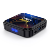 HK1 K8S RBOX Android 13 Set-Top Box 8K TV BOX Digital BT 4.0 WiFi 6 de Doble Banda Quad Core Resolución 8K ROM 2GB/4GB 16GB/32GB/64GB