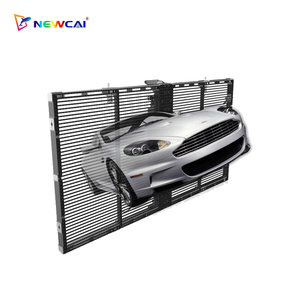 Cửa sổ trong suốt Kính 3D Showcase LED màn hình hiển thị video tường kỹ thuật số biển - Product Image 5