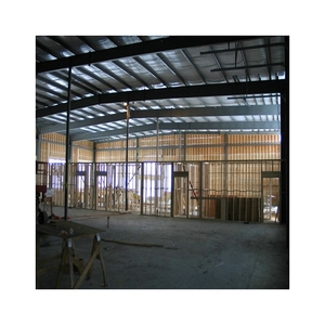 Structure industrielle en acier, toit métallique préfixe, usine/entrepôt/<span class=keywords><strong>atelier</strong></span> de construction de bureau, bon marché - Product Image 2