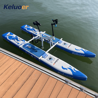 Fabricant de vélos aquatiques à pédales, vélos aquatiques gonflables avec logo personnalisé, vente en gros