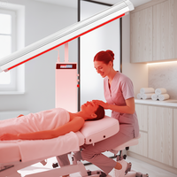 Panel de Terapia de Luz Roja de Cuerpo Completo Suyzeko, 660nm 810nm 940nm 1070nm, 1280 LED, Equipo de Belleza para Salón de Terapia de Luz Roja e Infrarroja