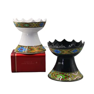 Новое поступление, Классический Эфиопский традиционный дизайн saba, фарфоровая керамическая Арабская курильница