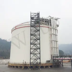 Safety Liquefied Ethylene Gas Storage Tank 50000L Normal Pressure Vessel Cryogenic Liquid Tank for Sale