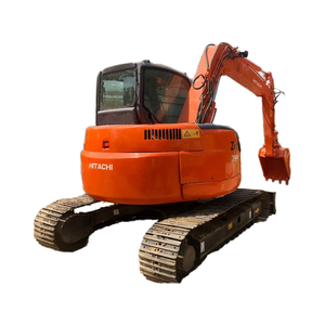 Petite machine de pelle sur chenilles Hitachi ZX75 à meilleur prix avec une faible heure de travail pour la construction - Product Image 1