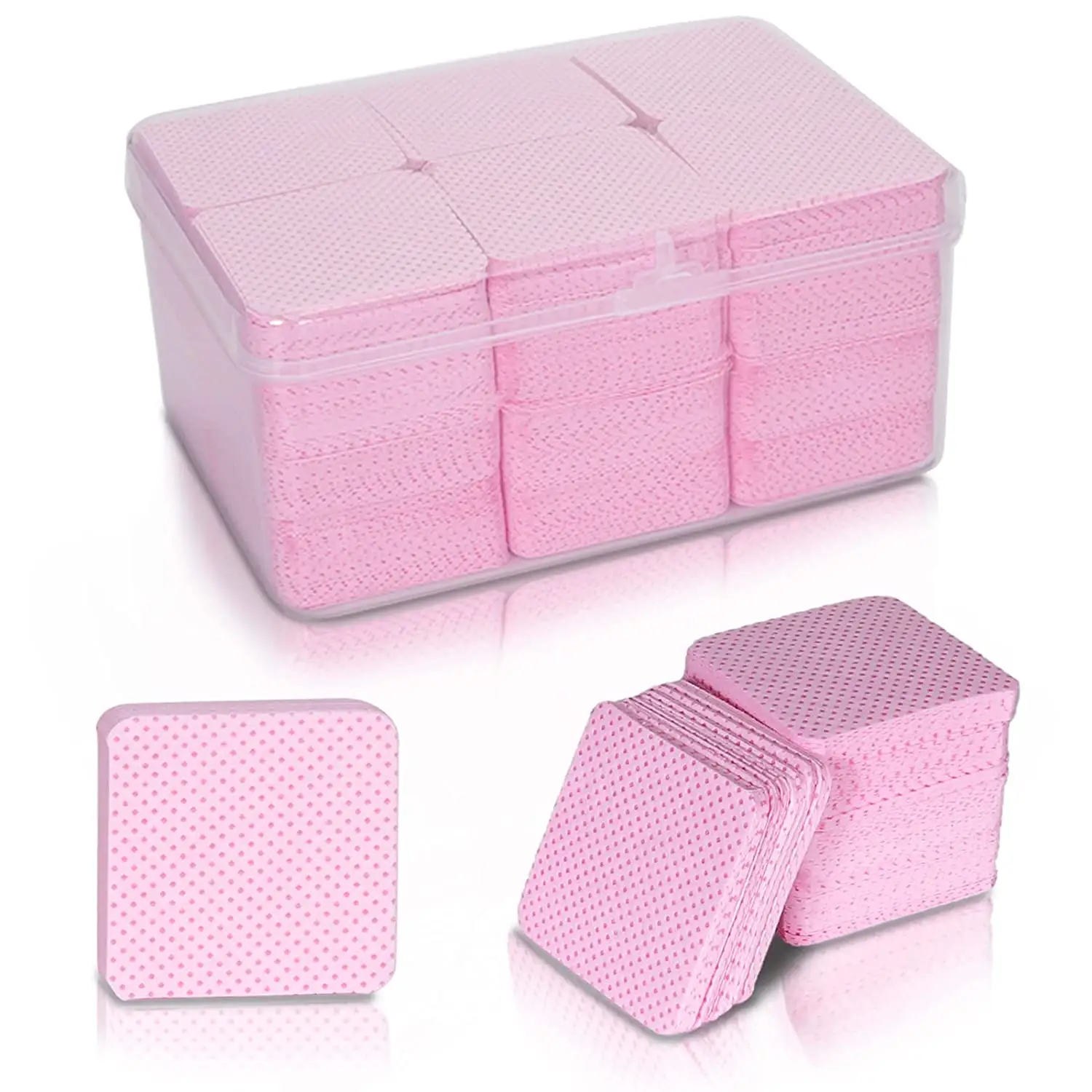 Tan thổi gel sơn móng tay Remover Cleaner Lint miễn phí Nail Art Pads