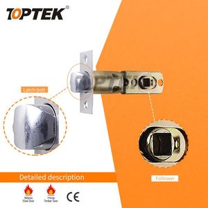 Nhà máy Outlet Toptek thương hiệu lưỡi đơn Cửa Khóa rim khóa - Product Image 4