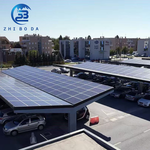 Installation rentable Système d'abri de voiture <span class=keywords><strong>solaire</strong></span> Structure de montage de port de voiture photovoltaïque sécurisée <span class=keywords><strong>Parking</strong></span> de voiture pour un usage domestique - Product Image 1