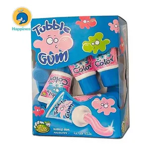 liquid bubble gum tube toothpaste chewing gum