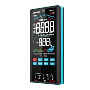 Multimetro digitale misurazione della temperatura 9999 conteggi AC DC tensione di corrente resistenza capacità NCV Ture RMS multimetro intelligente