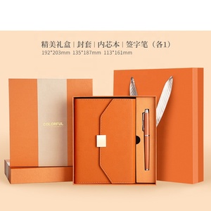 Tùy chỉnh tổ chức Nhật Ký B5 PU da chấm undated bìa cứng Tạp Chí hàng tuần hàng tháng kế hoạch máy tính xách tay với bút - Product Image 6