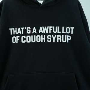 Classic Cough Syrup Hoodie Winter Woolen 100% Cotton Men's High Quality <b>Sweatshirt</b> - Product Image 4