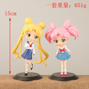 Figurines <span class=keywords><strong>Sailor</strong></span> Moon Usagi <span class=keywords><strong>Venus</strong></span> en PVC, 6 pièces/ensemble, modèle de figurine d'action, jouet de dessin animé, poupée, ornement de bureau, cadeau de collection - Product Image 2