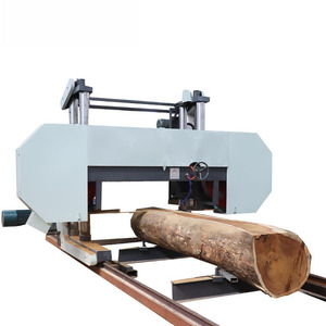 Sierra de banda Cnc eléctrica, Horizontal, grande, para cortar madera grande - Product Image 1