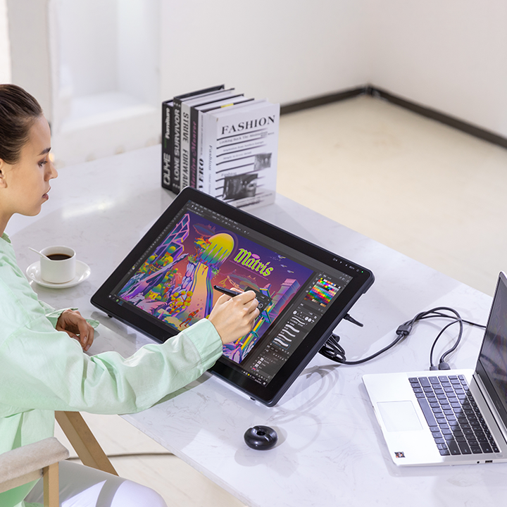Graphic Designer On Screen Graphics Tablet Best Drawing Graphic