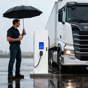 Chargeur de Véhicule Électrique Commercial Neuf Conditionnement AC Rapide Station de Recharge Murale avec Contrôle par Application et Protection Complète - Product Image 2