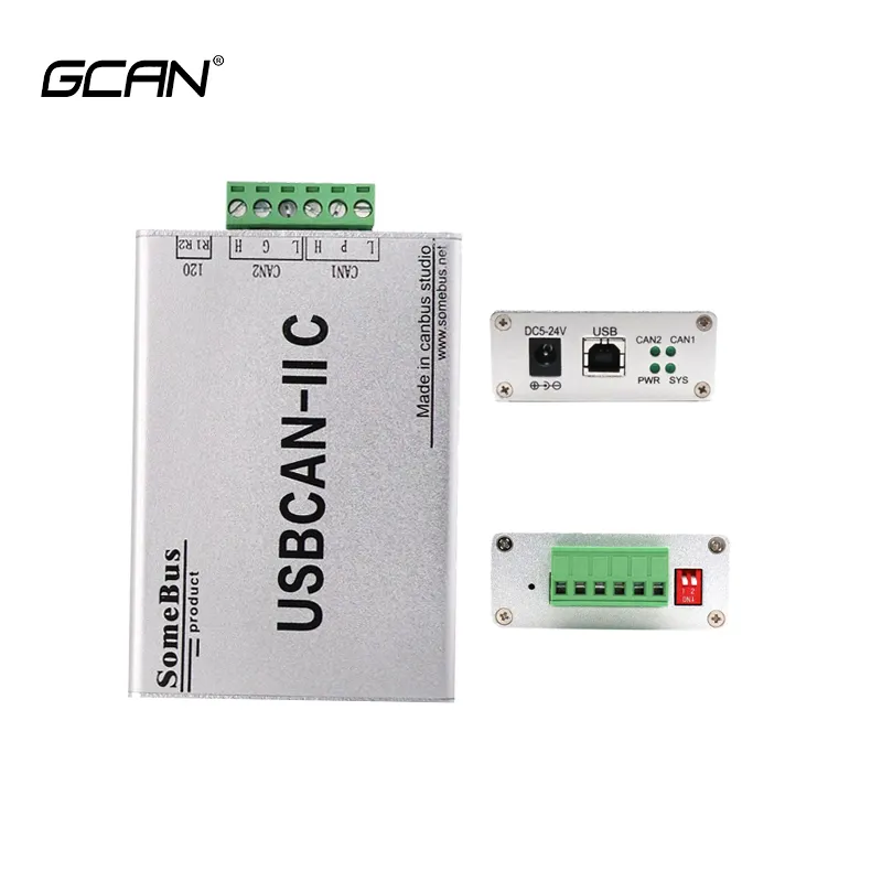 Industrial high-quality aluminum alloy shell CAN bus data interface card for automotive electronic data statistics transmission