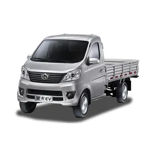 Ev Car Changan Star 2023 Pure Electric Van Transporter 2 Seats 55kw Cargo Truck Electric Mini Pickup 2 Doors 2 Seater Truck