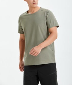 TKAN26 Wholesale Summer Sports Man T-<b>shirt</b> Manufacturer customization Logo Print Gym running Men T <b>Shirt</b> Unisex Tshirt for Men - Product Image 3