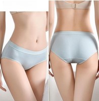 Pantis de Alta Calidad para Uso Diario para Dama, Bragas de Cintura Media, Ropa Interior de Color Sólido para Mujeres y Chicas